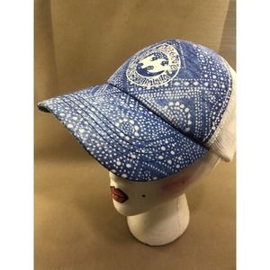 Billabong Australia Hat Cap Snapback Womens Trucker Blue White Adult Adjustable